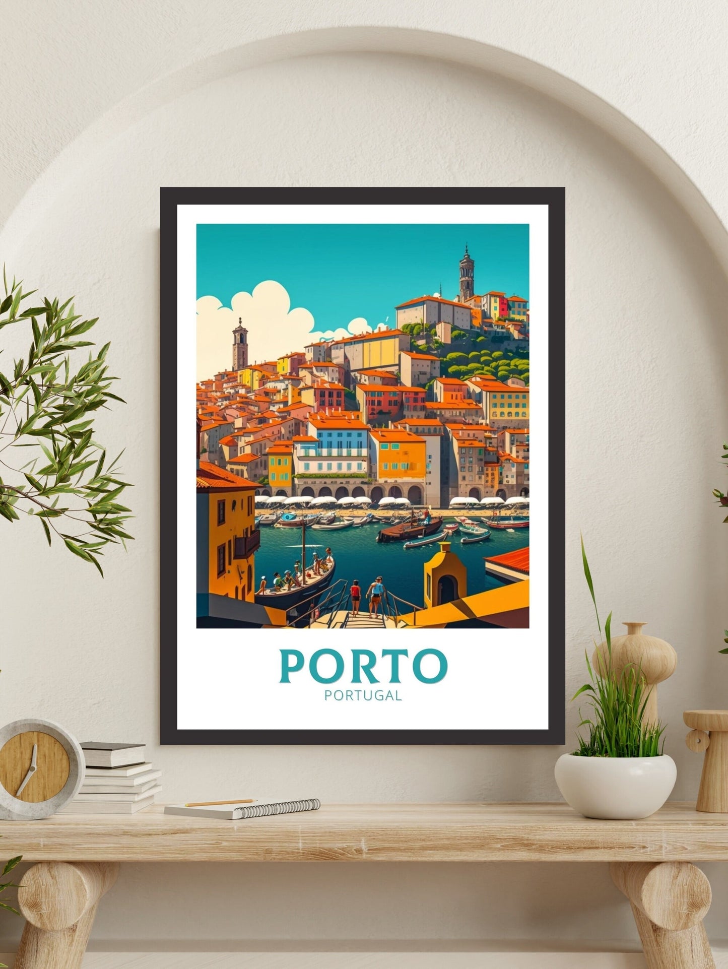 Porto Poster | Porto Travel Print | Porto Wall Art | Porto Print | Portugal Print | Portugal Home Decor | Porto Travel Art | ID 125