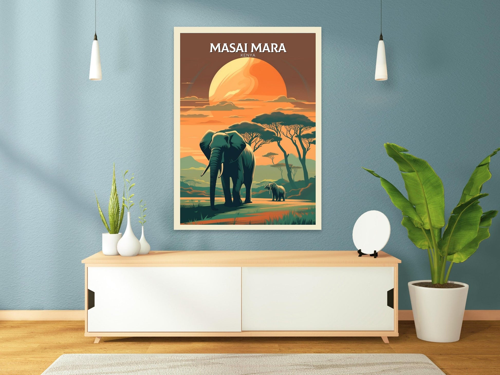 Masai Mara Poster