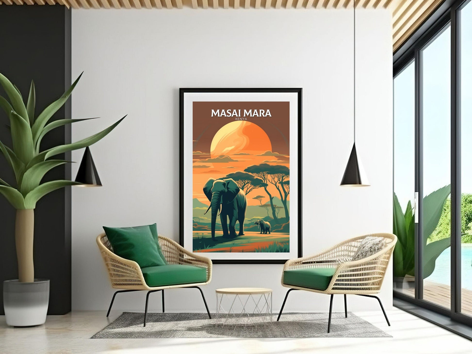 Masai Mara Poster