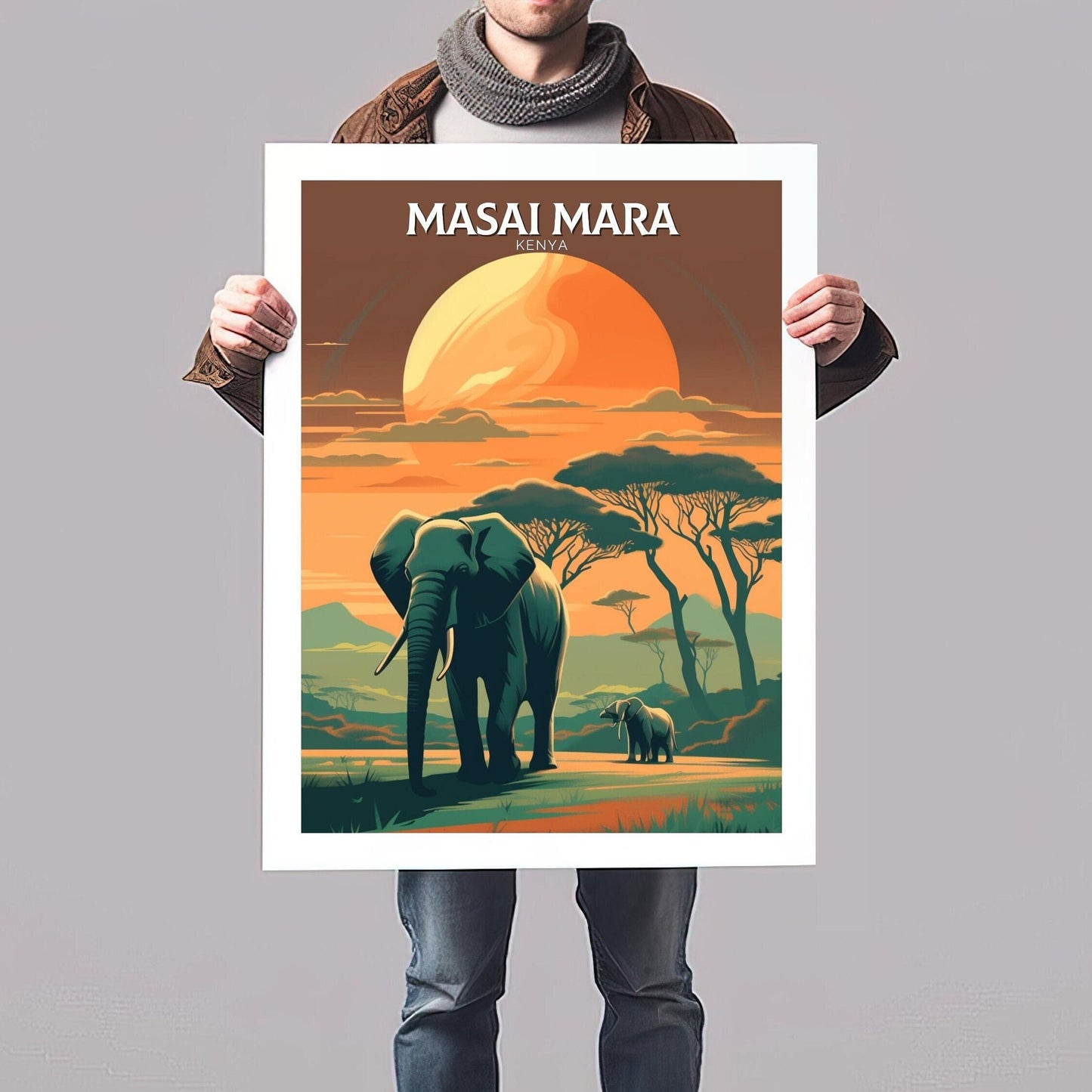 Masai Mara Poster