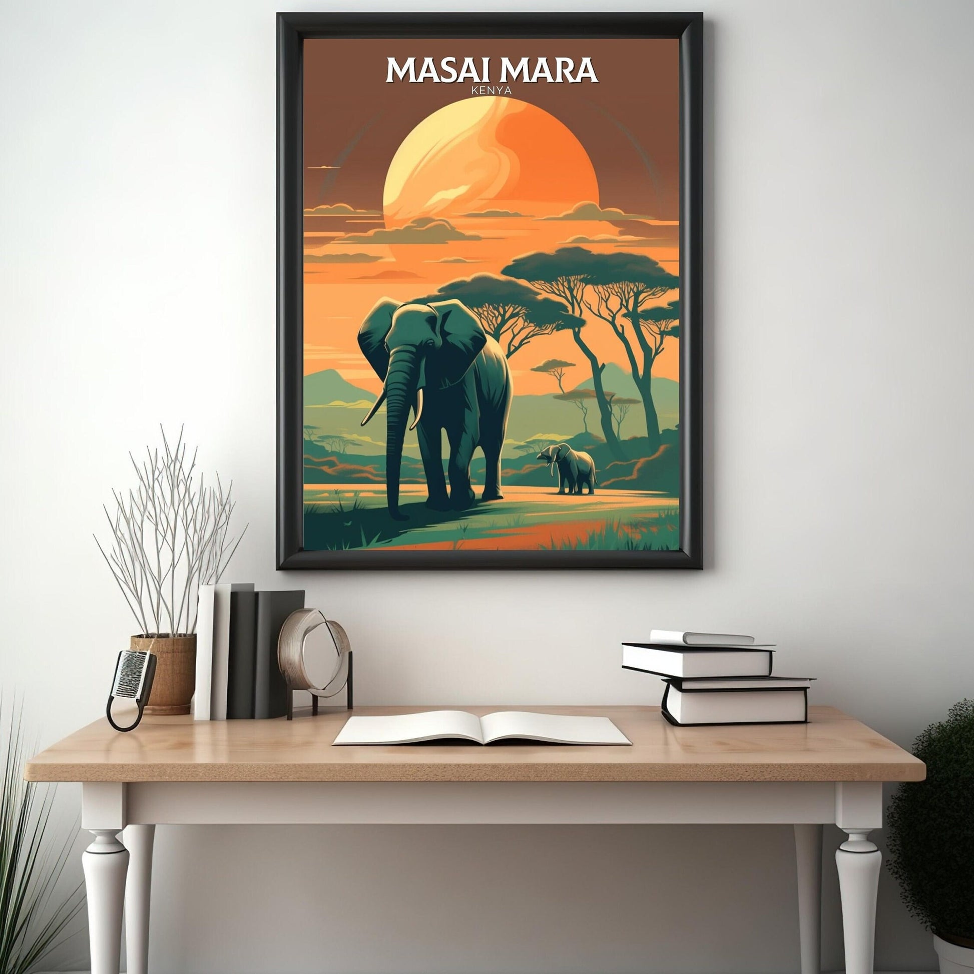 Masai Mara Poster