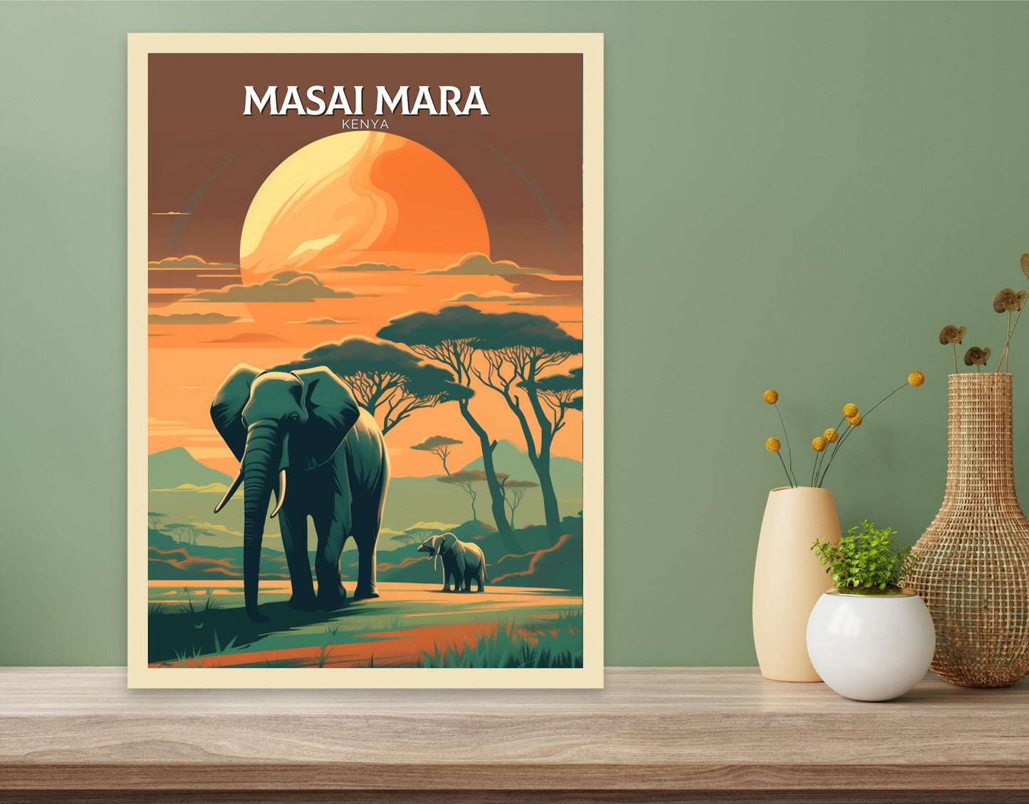 Masai Mara Poster