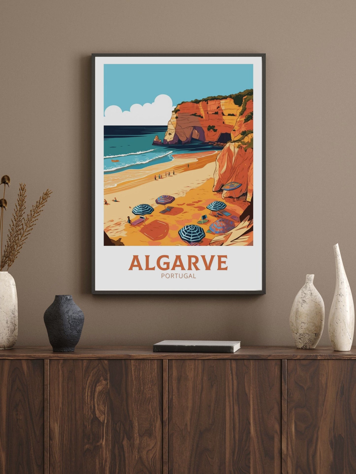 Algarve Travel Poster | Algarve Print | Algarve Home Décor | Algarve beach | Algarve Wall Art | Algarve poster | ID 120