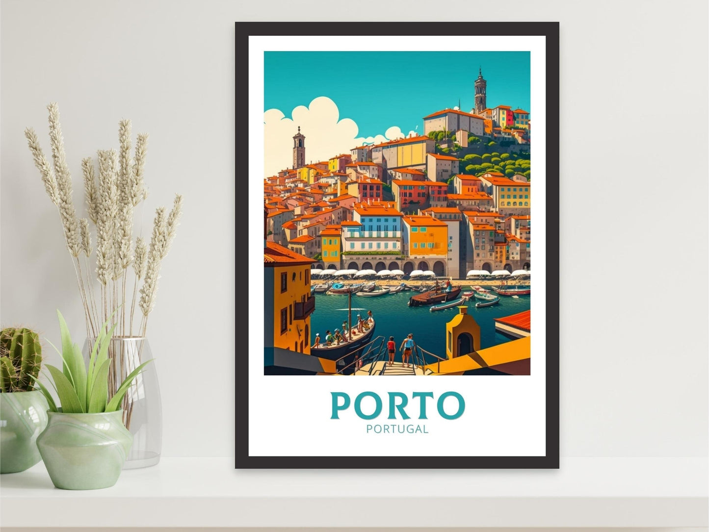 Porto Poster | Porto Travel Print | Porto Wall Art | Porto Print | Portugal Print | Portugal Home Decor | Porto Travel Art | ID 125