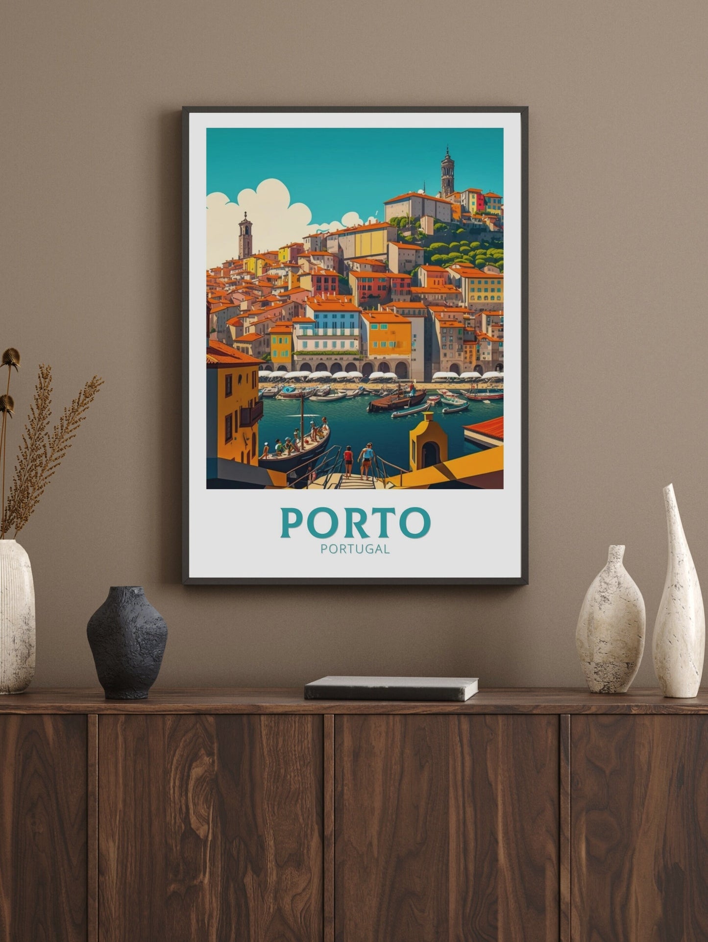 Porto Poster | Porto Travel Print | Porto Wall Art | Porto Print | Portugal Print | Portugal Home Decor | Porto Travel Art | ID 125