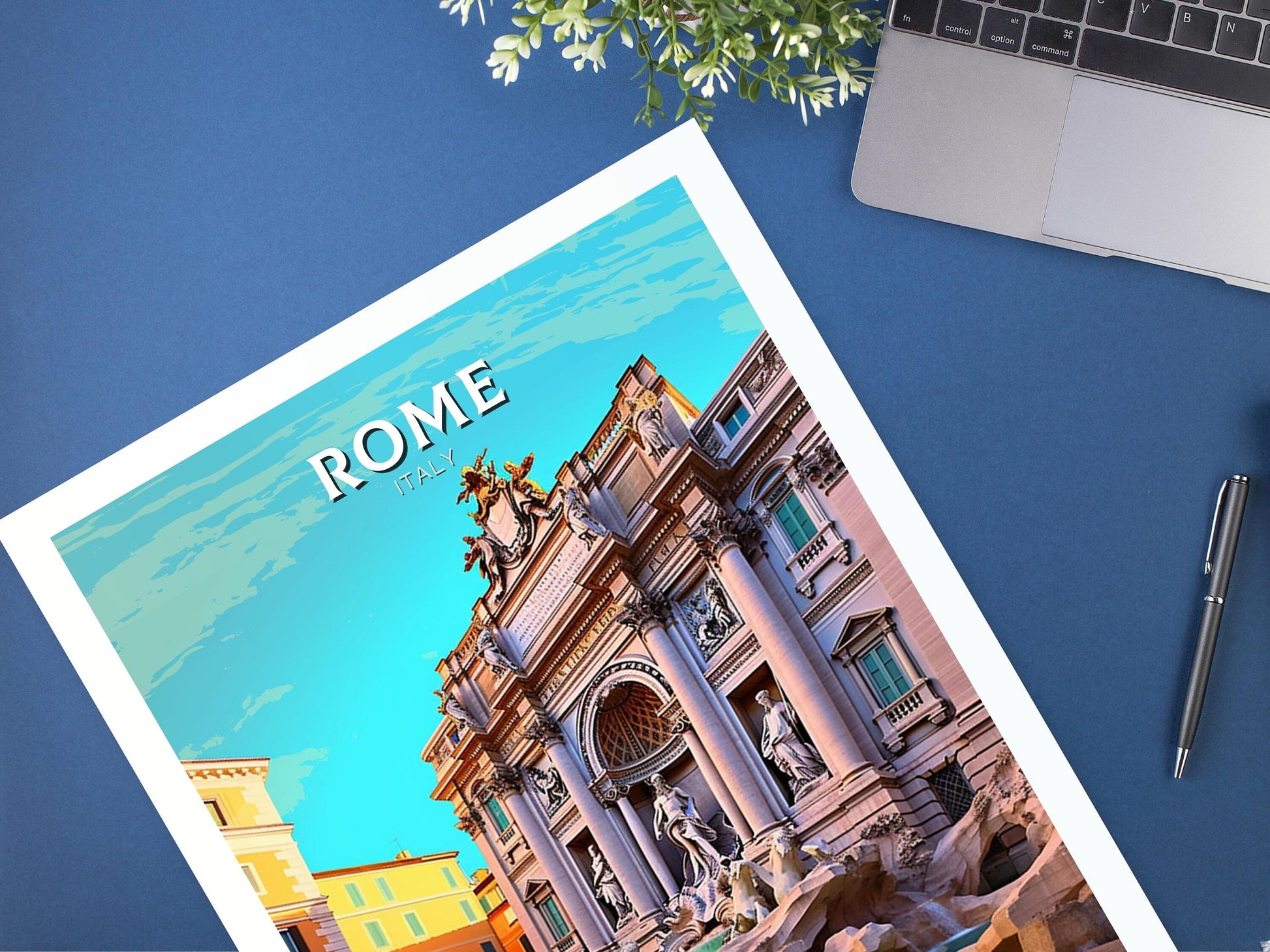 Rome Poster Art | Rome Travel Print | Rome Wall Art | Italy Print | Rome Artwork | Rome Italy Home Decor | Italy Artwork Decoration | ID 239