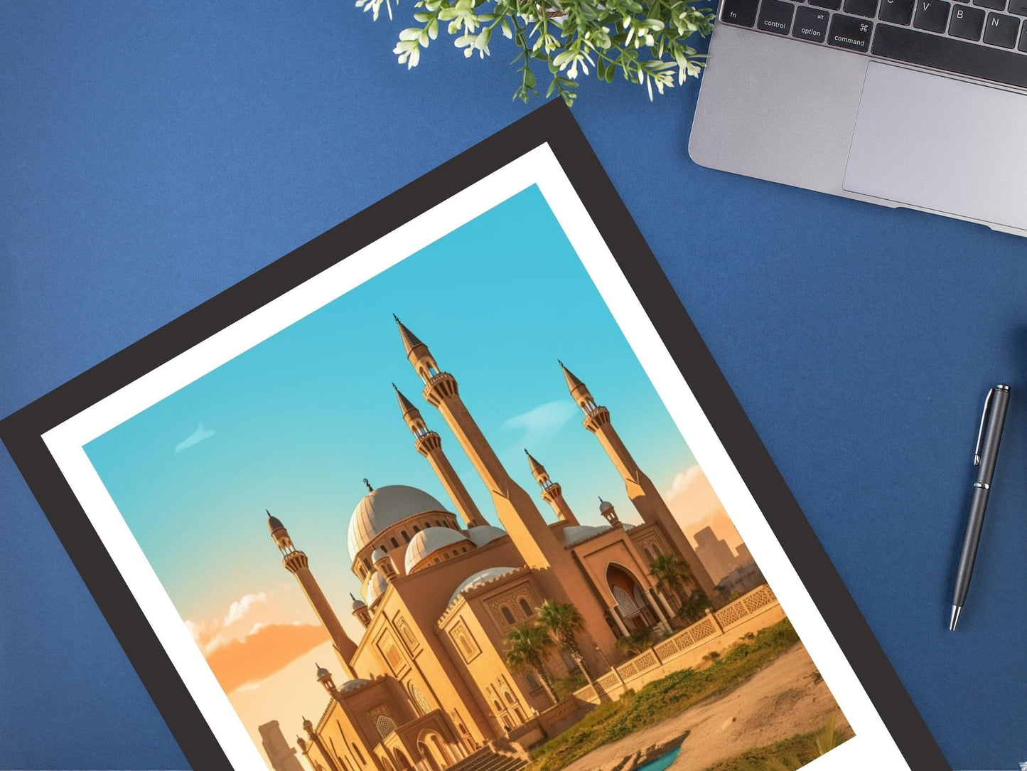 Cairo Poster | Cairo Travel Print | Cairo Illustration | Cairo Wall Art | Africa Print | Egypt Decor | Culture Art | Mosque Print ID 151