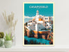 Casapueblo Travel Print | Casapueblo Travel Poster | Casapueblo Design | Casapueblo Wall Art | Casapueblo Painting | Casapueblo Art ID 263