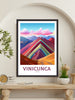 Vinicunca Travel Poster | Vinicunca Travel Print | Vinicunca Peru | Vinicunca Wall Art | Vinicunca Peru Painting | Rainbow Mountain ID 270