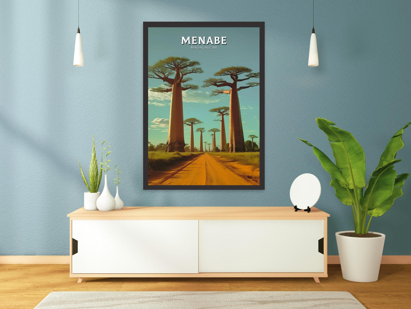 Menabe Travel Print | Menabe Wall Art | Menabe Travel Poster | Africa Poster | Madagascar Travel Print | Menabe Madagascar Art | ID 243