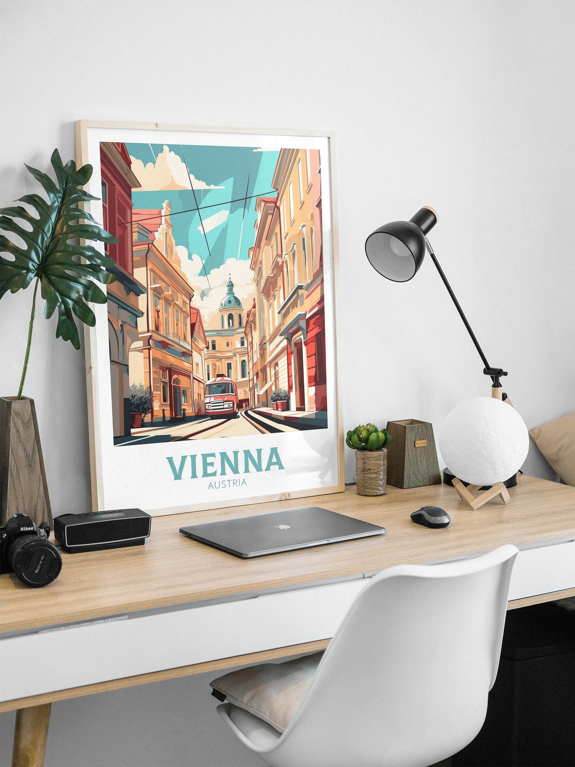 Vienna Poster | Vienna Print | Vienna Illustration | Vienna Wall Art | Vienna Austria Print | Vienna Home Decor | Wall Hangings ID 168