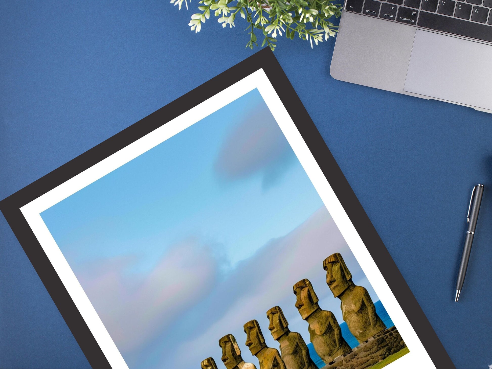 Easter Island Travel Print | Easter Island Travel Poster | Easter Island Wall Art | Chile Travel Poster | Chile Poster Painting | ID 169