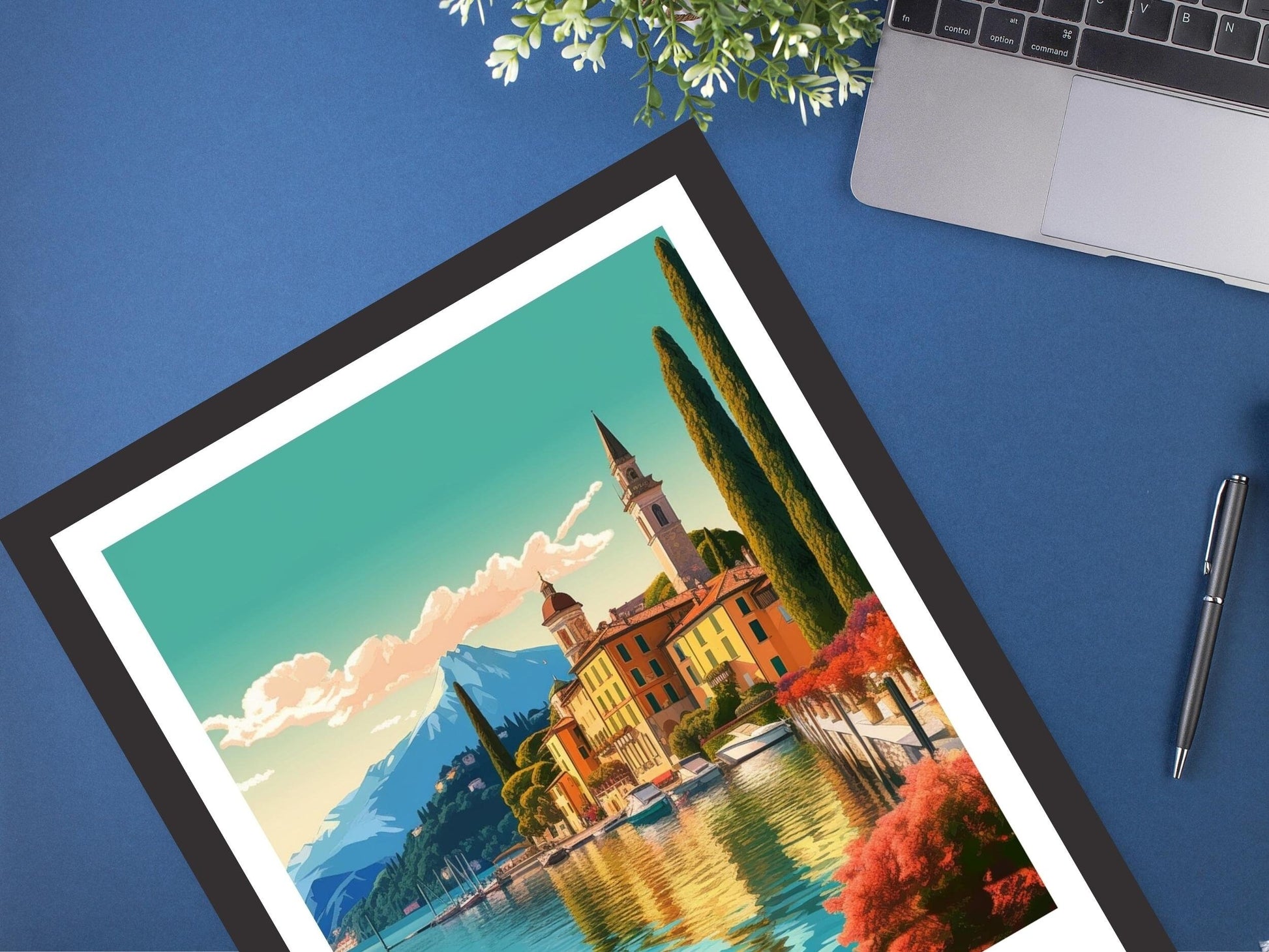 Lake Como Poster | Lake Como Travel Print | Lake Como Wall Art | Italy Print | Lake Como Print | Lake Como Design | Italy Poster | ID 337