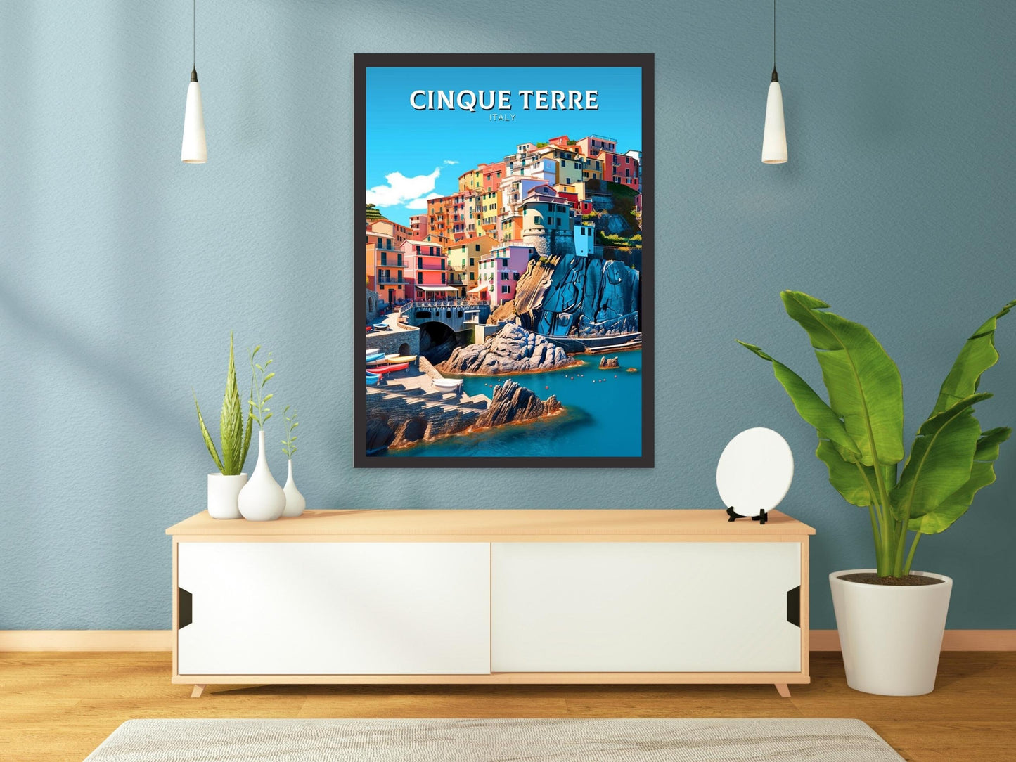 Cinque Terre Travel Print | Cinque Terre Poster | Travel Gifts | Italy Travel Print | Italy Poster | Housewarming Gift | Cinque Terre ID 216