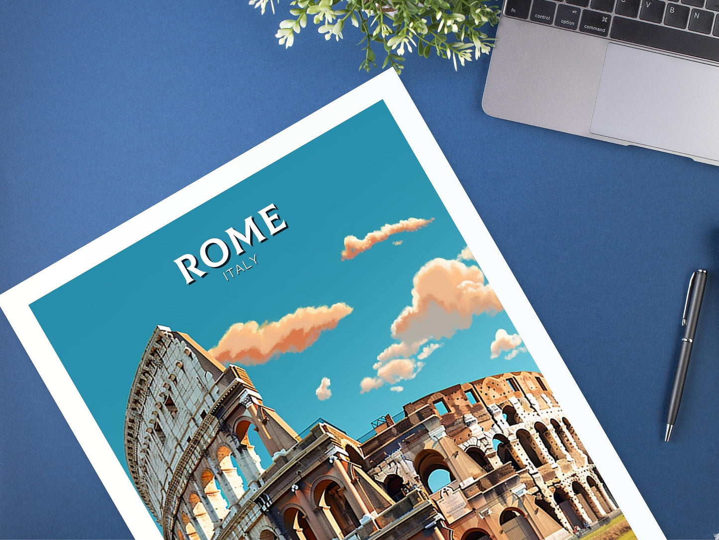 Rome Print | Rome Poster | Rome Wall Art | Italy Print | Rome Travel Print | Rome Italy Home Decor | Italy Artwork Decoration | ID 237