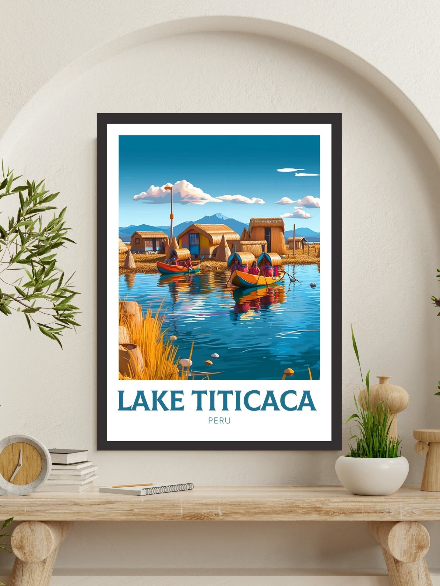 Lake Titicaca Travel Print | Lake Titicaca Travel Poster | Lake Titicaca Design | Lake Titicaca Wall Art | Lake Titicaca Painting | ID 262