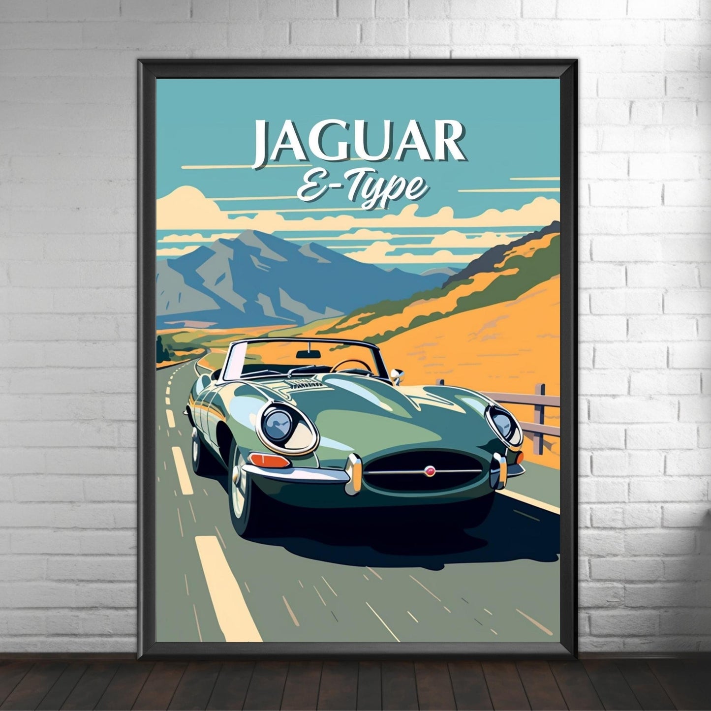 Jaguar E-Type Print