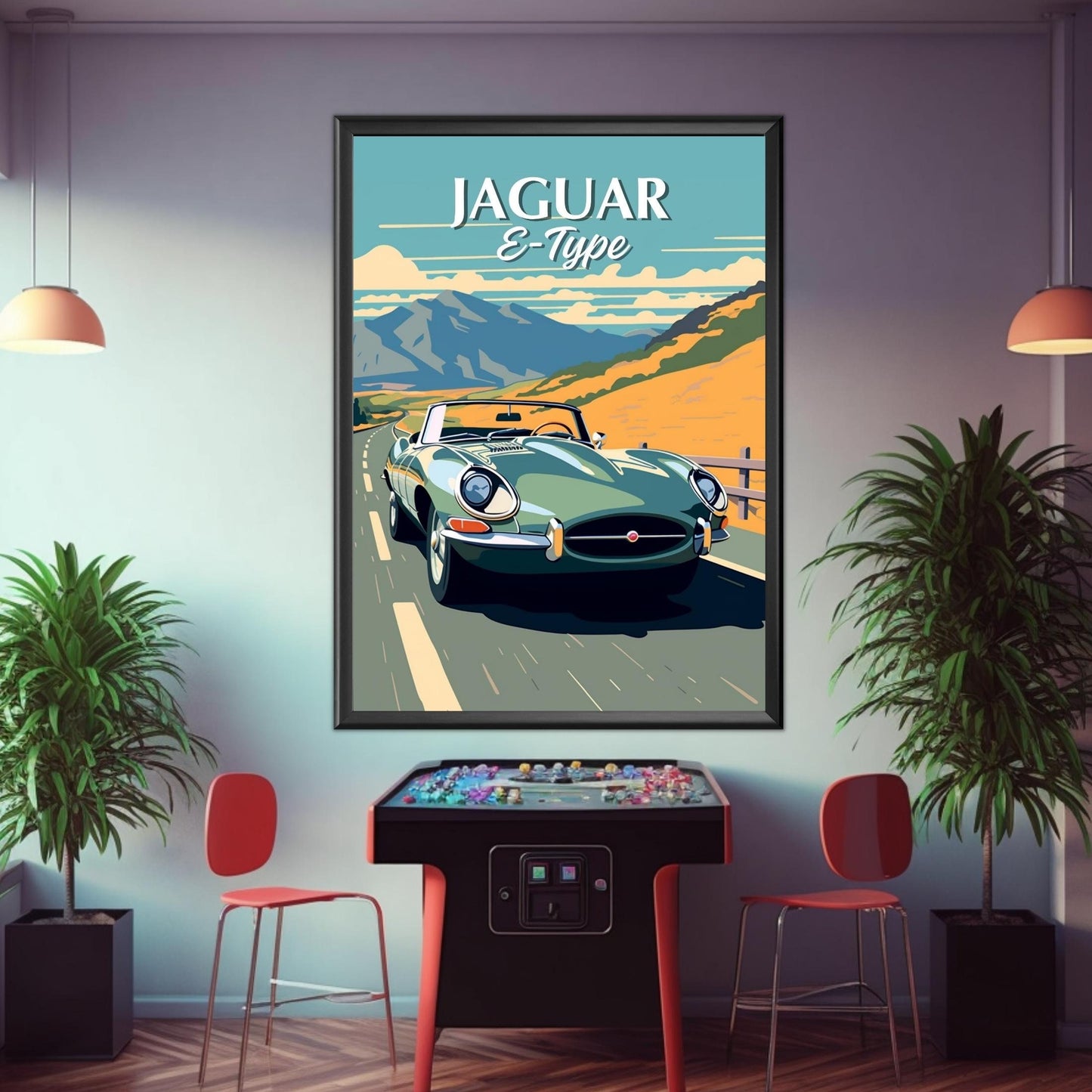 Jaguar E-Type Print