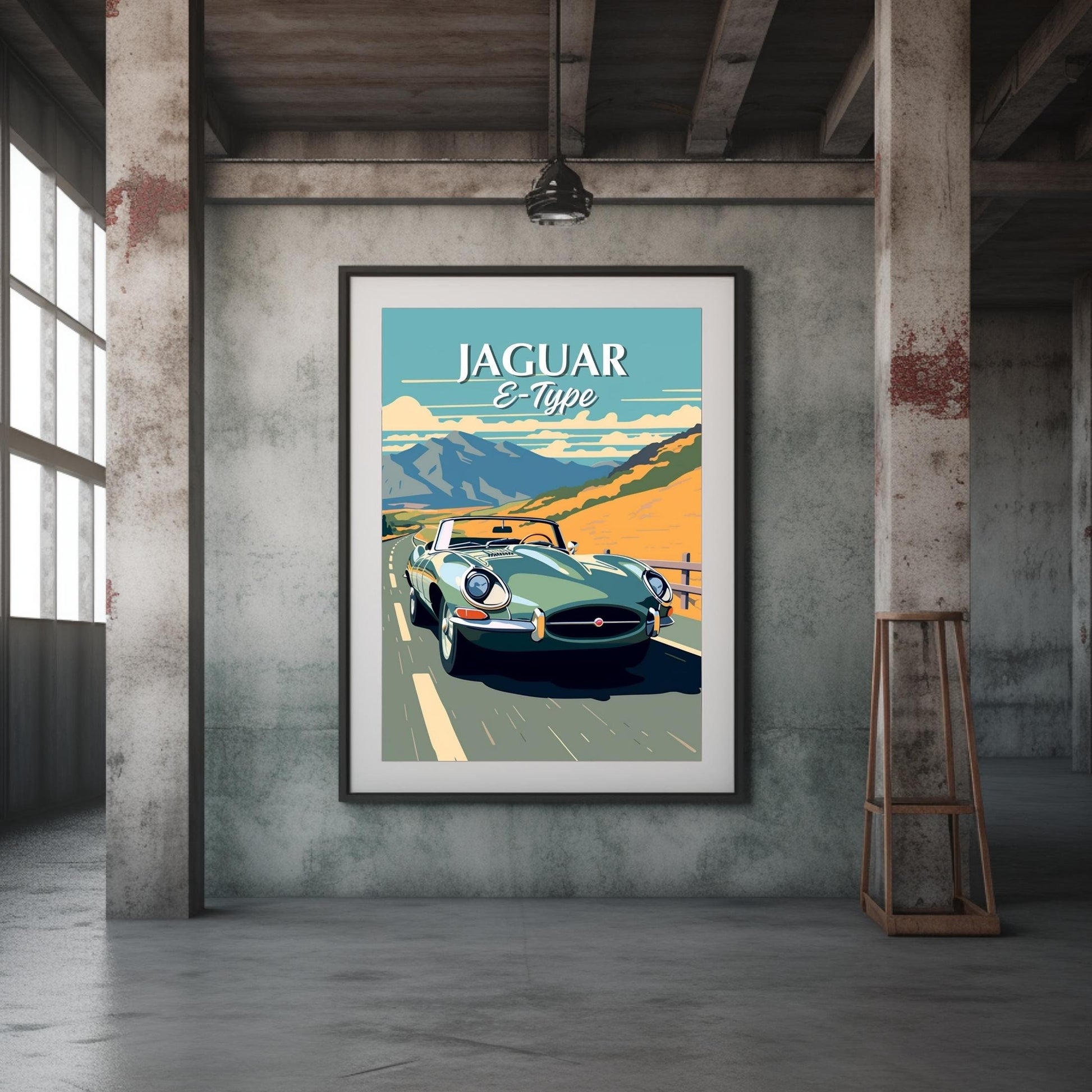 Jaguar E-Type Print