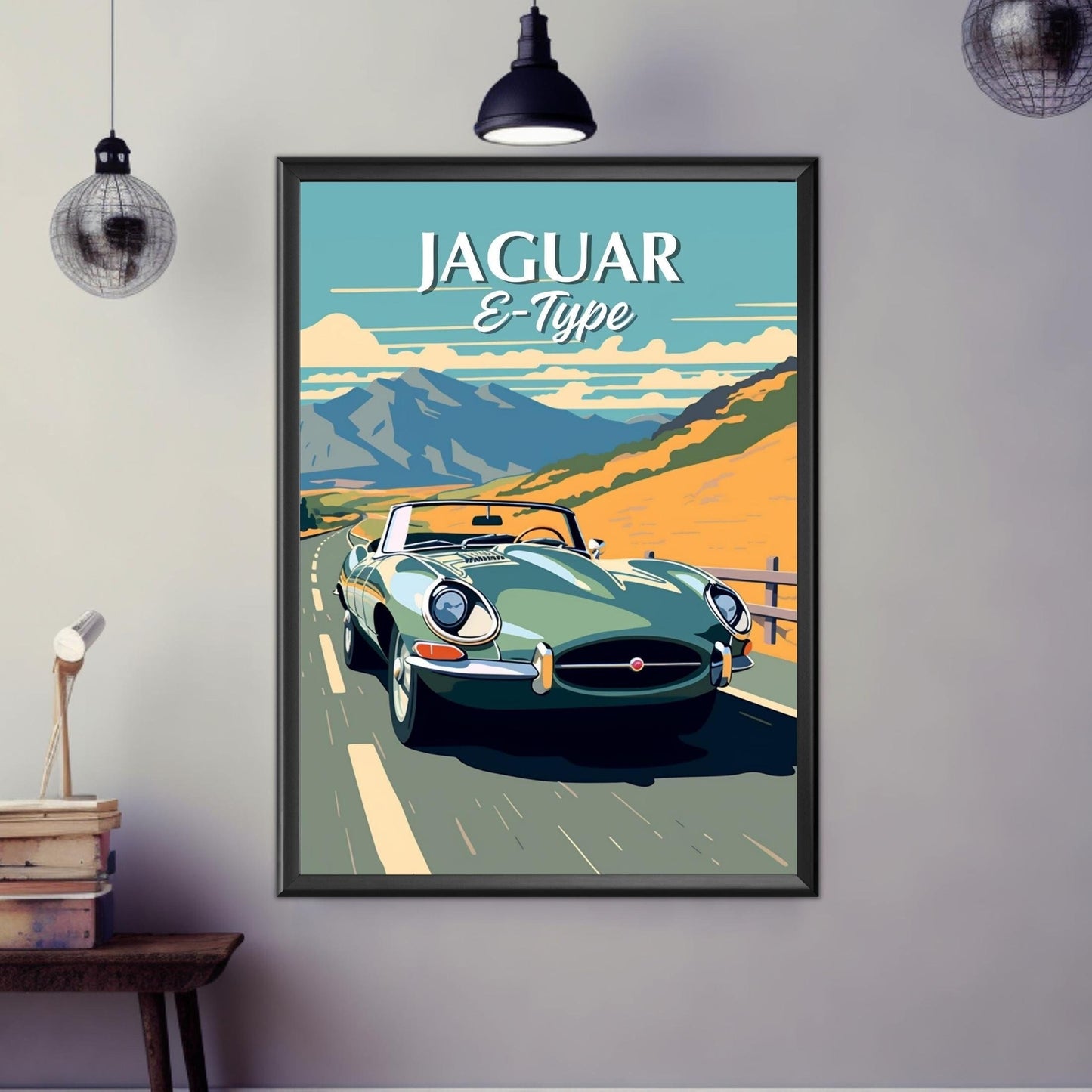 Jaguar E-Type Print