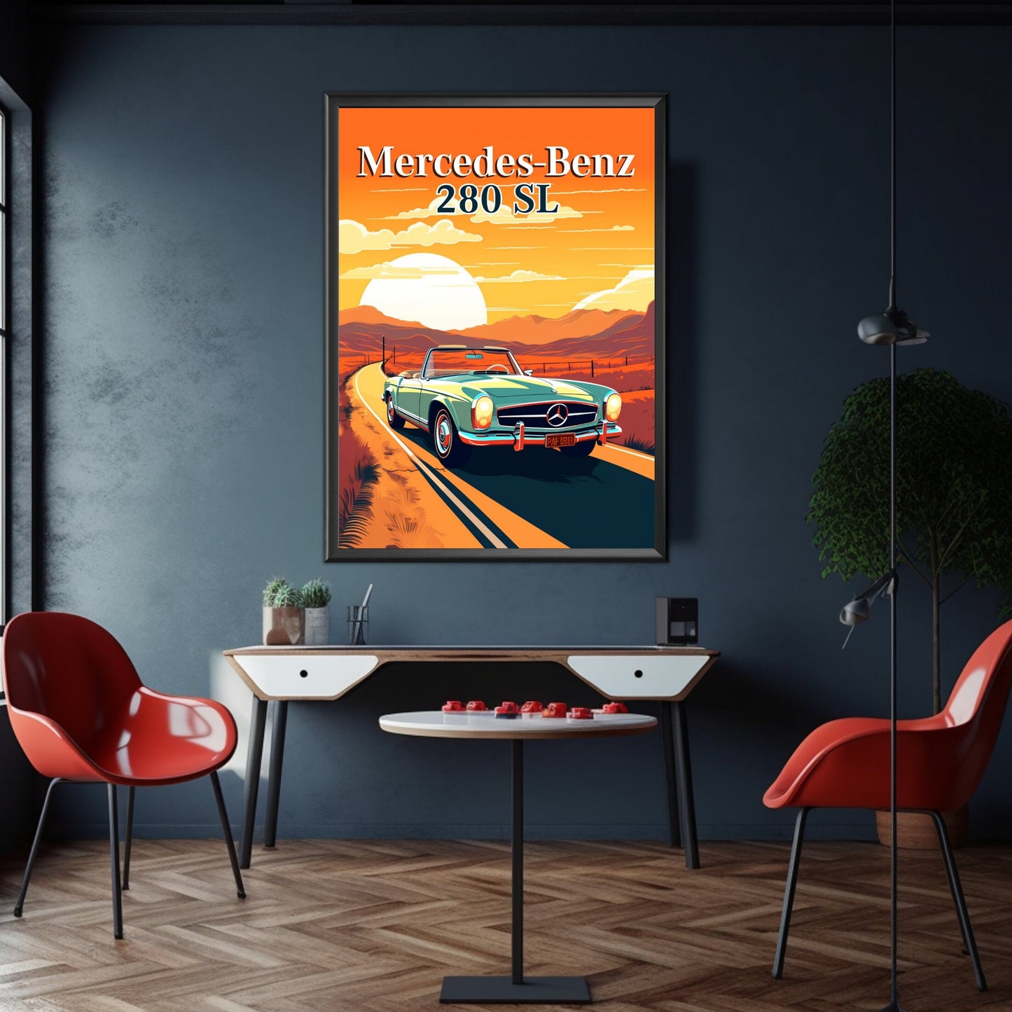 Mercedes-Benz 280SL Poster