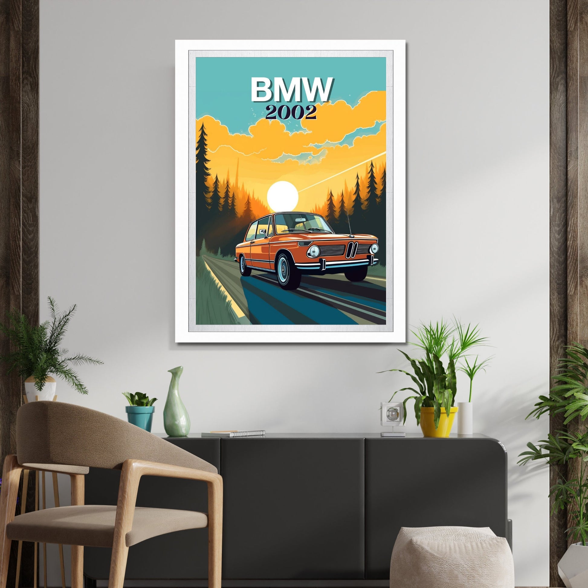 BMW 2002 Poster