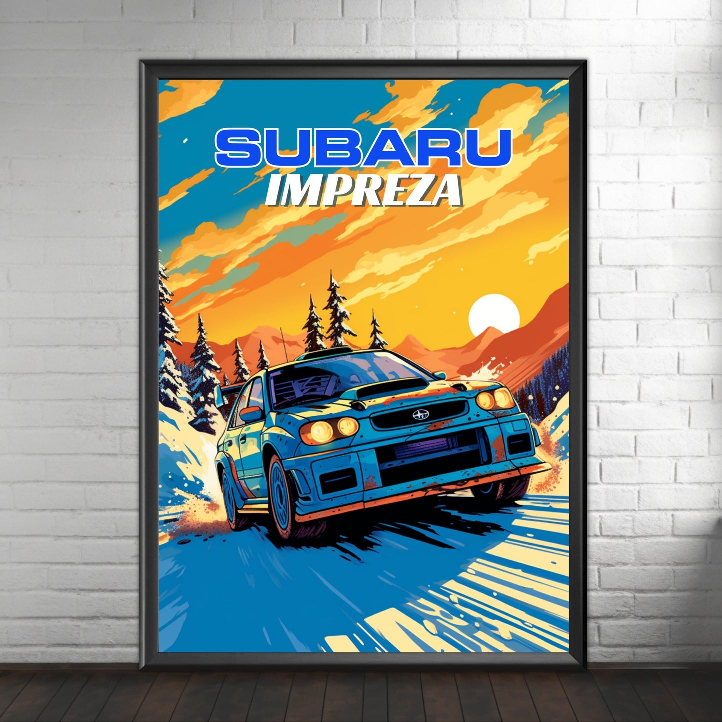 Subaru Impreza Print