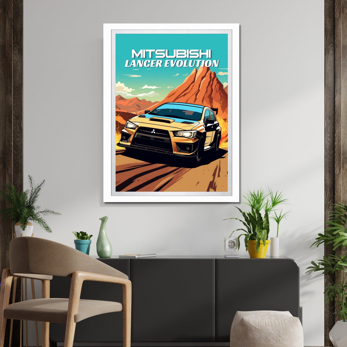 1990s Mitsubishi Lancer Evolution Poster