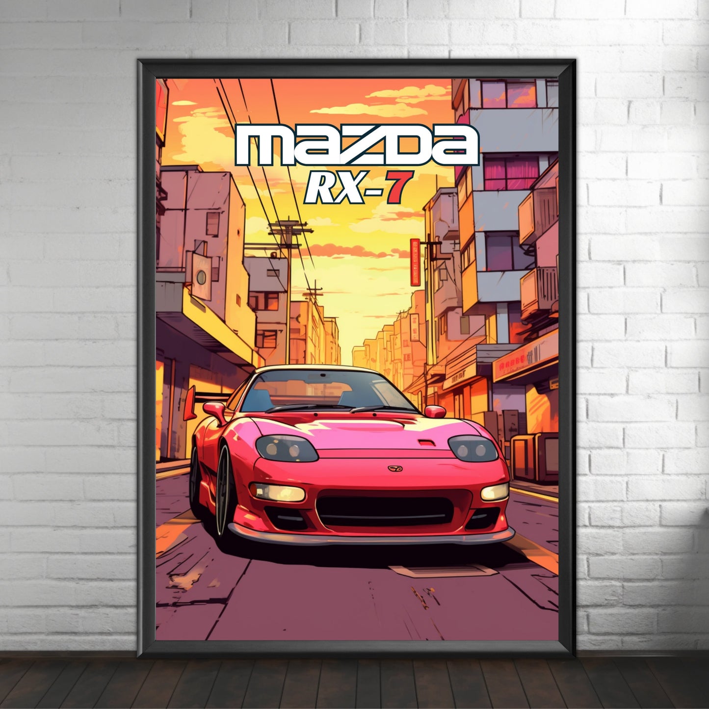 Mazda RX-7 Poster