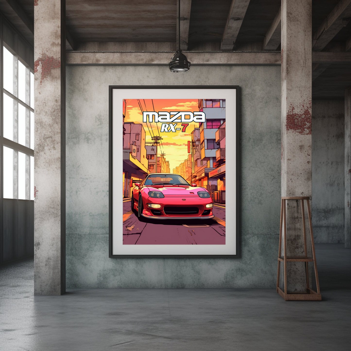 Mazda RX-7 Poster