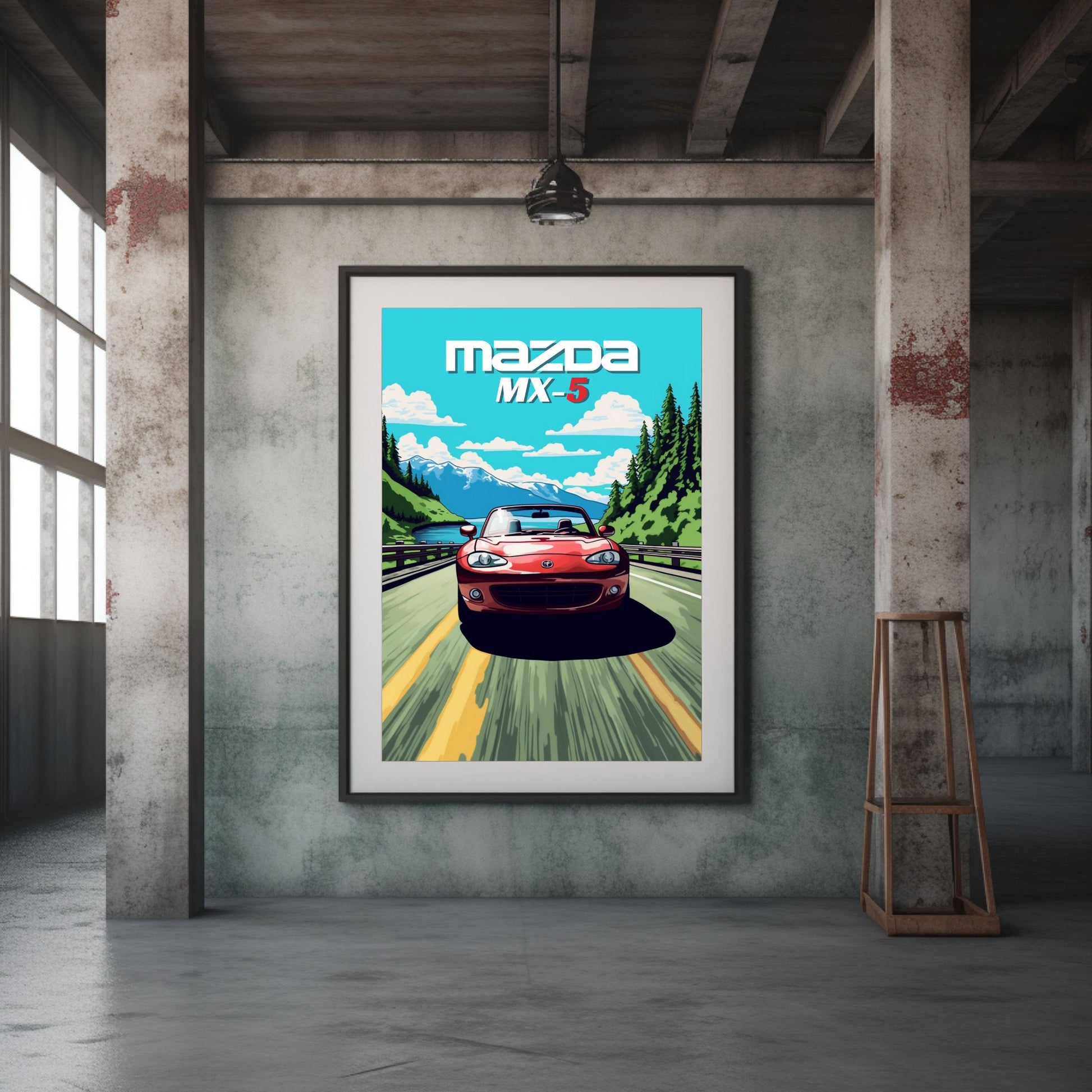 Mazda MX-5 Poster