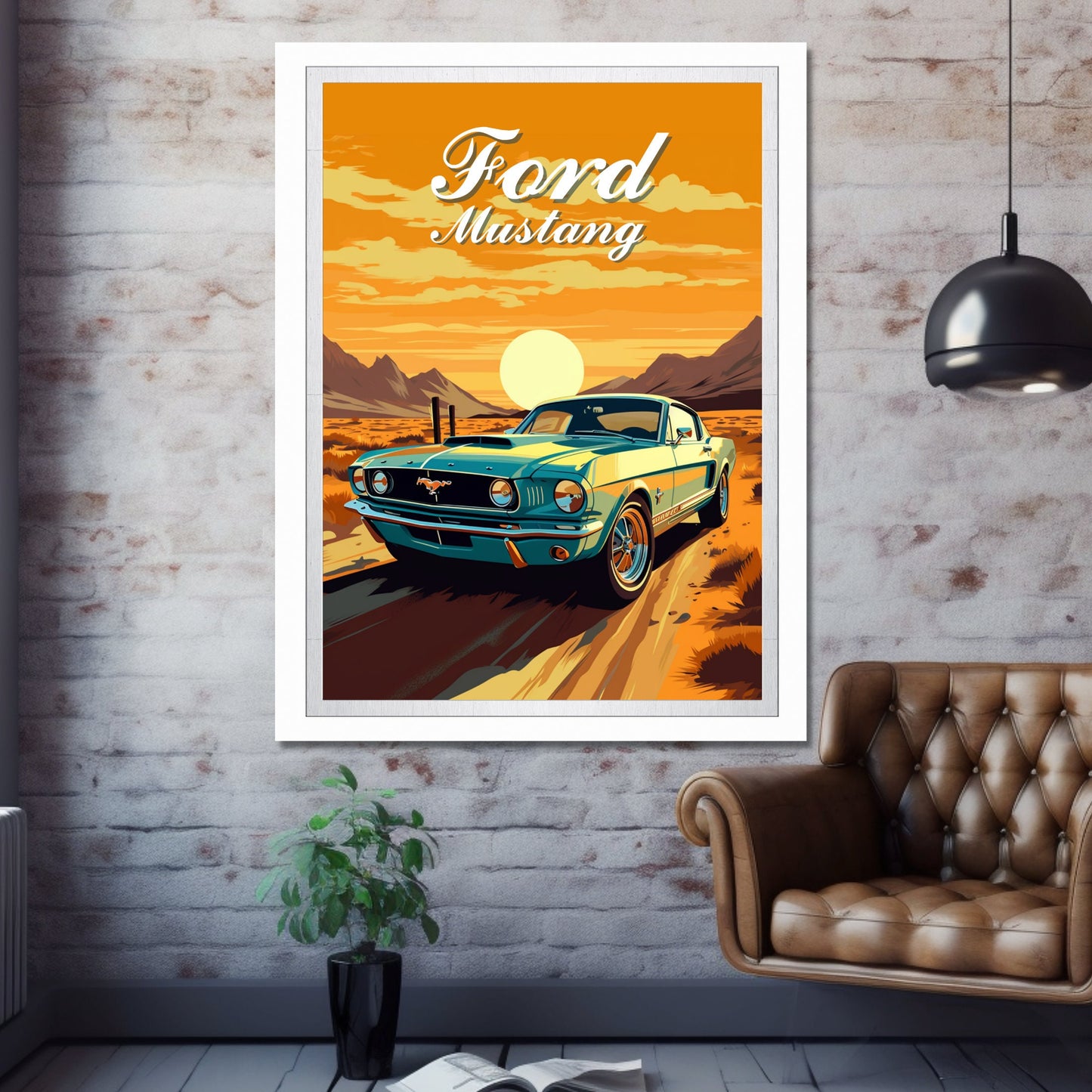 Ford Mustang Print