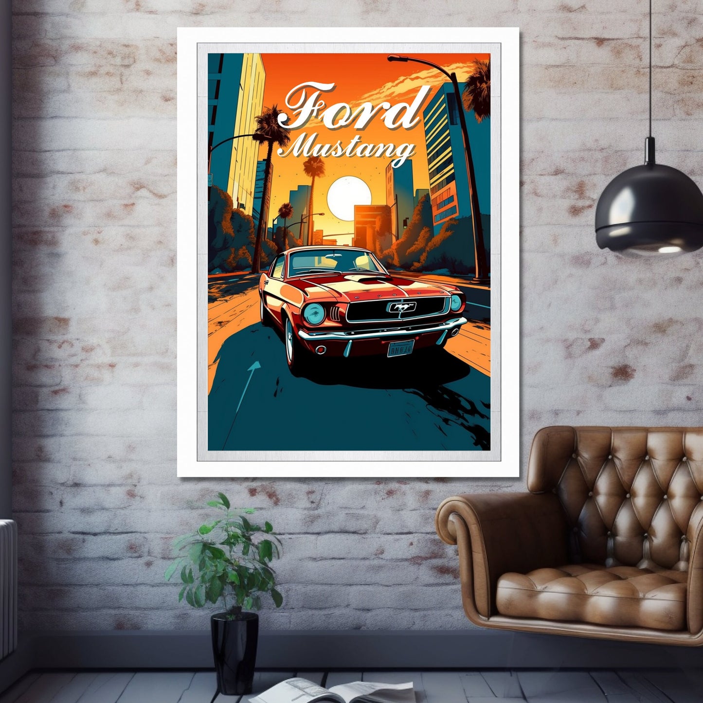 Ford Mustang Poster