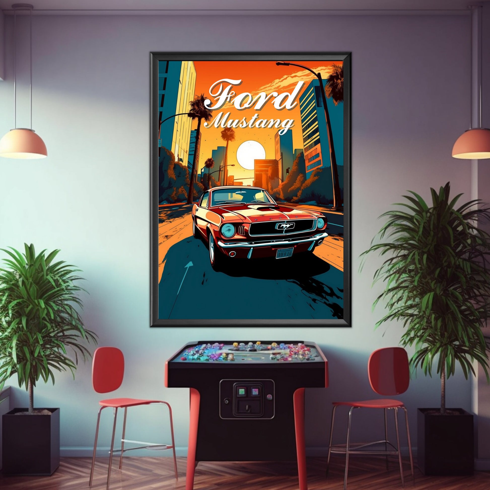 Ford Mustang Poster