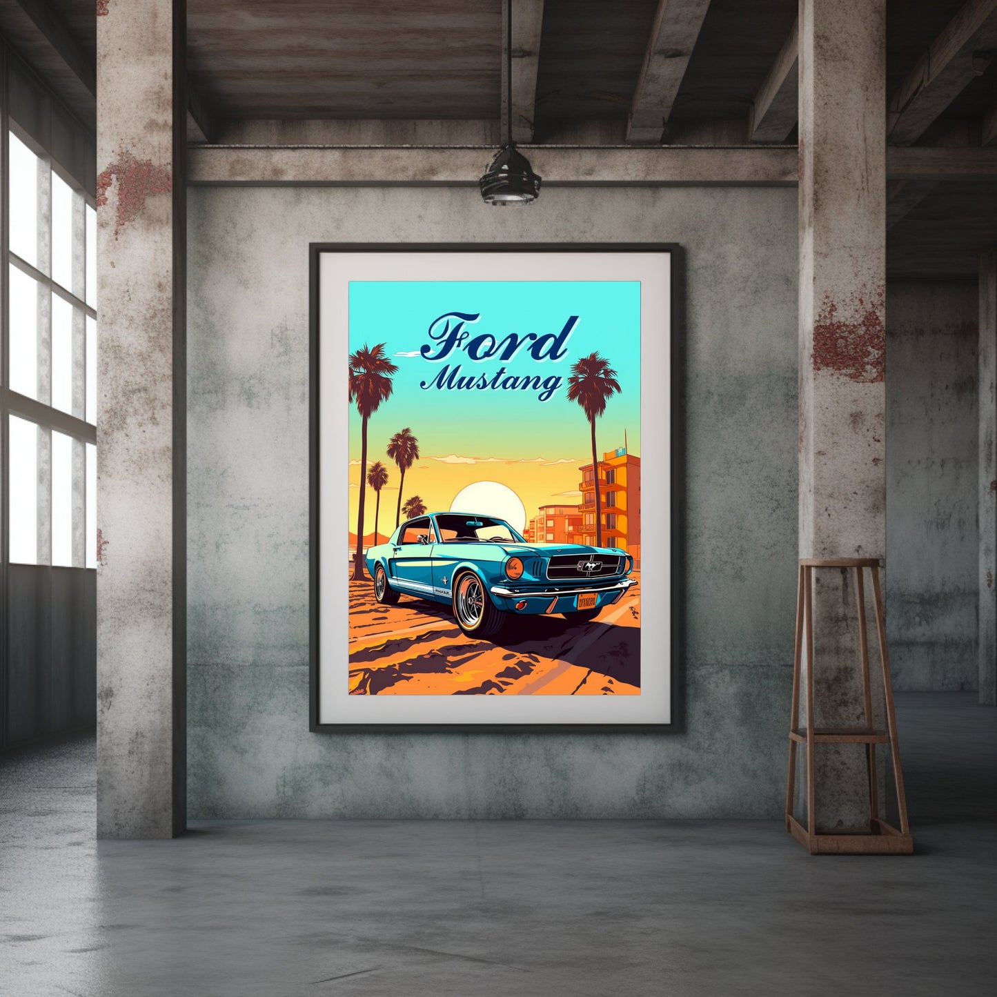 Ford Mustang Poster