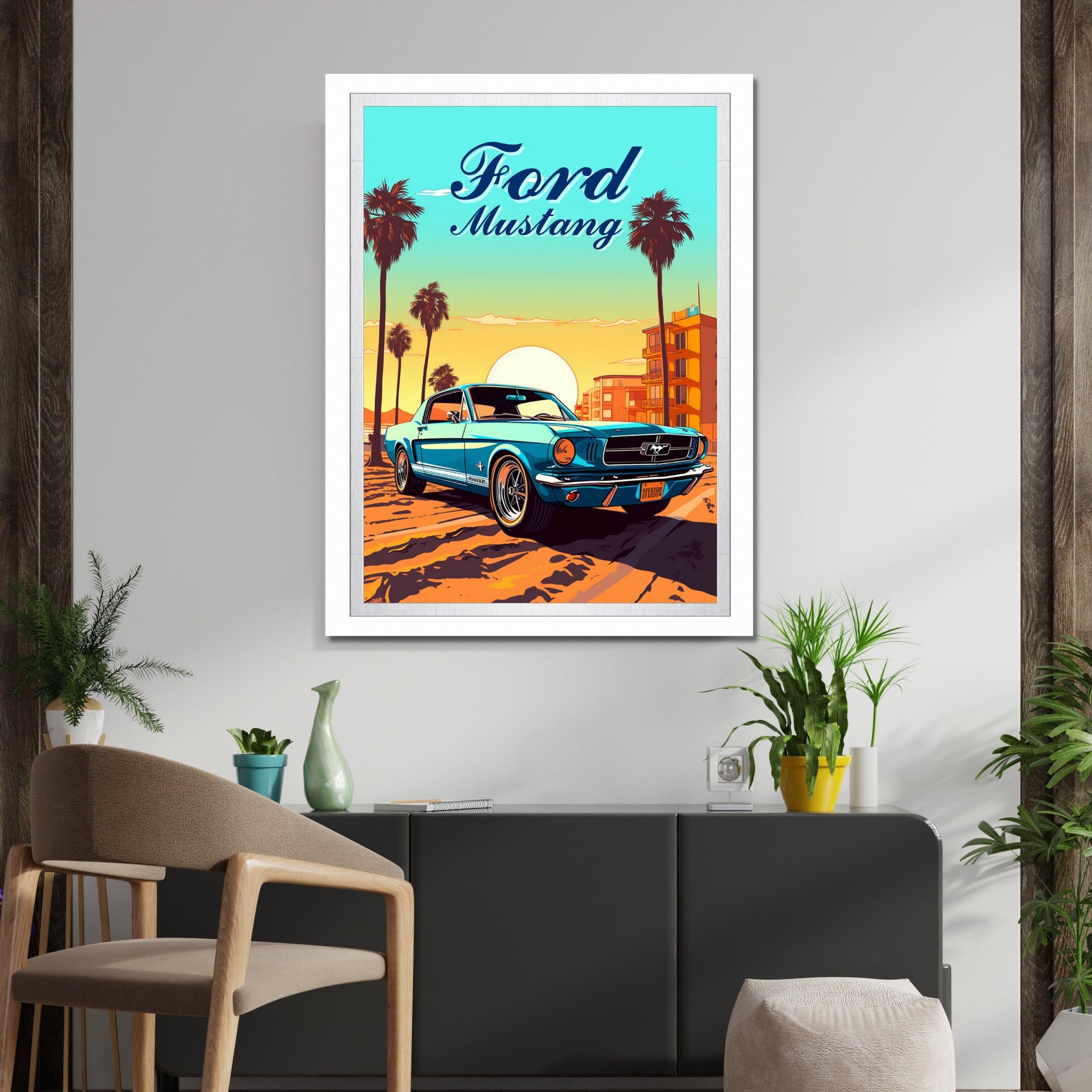 Ford Mustang Poster