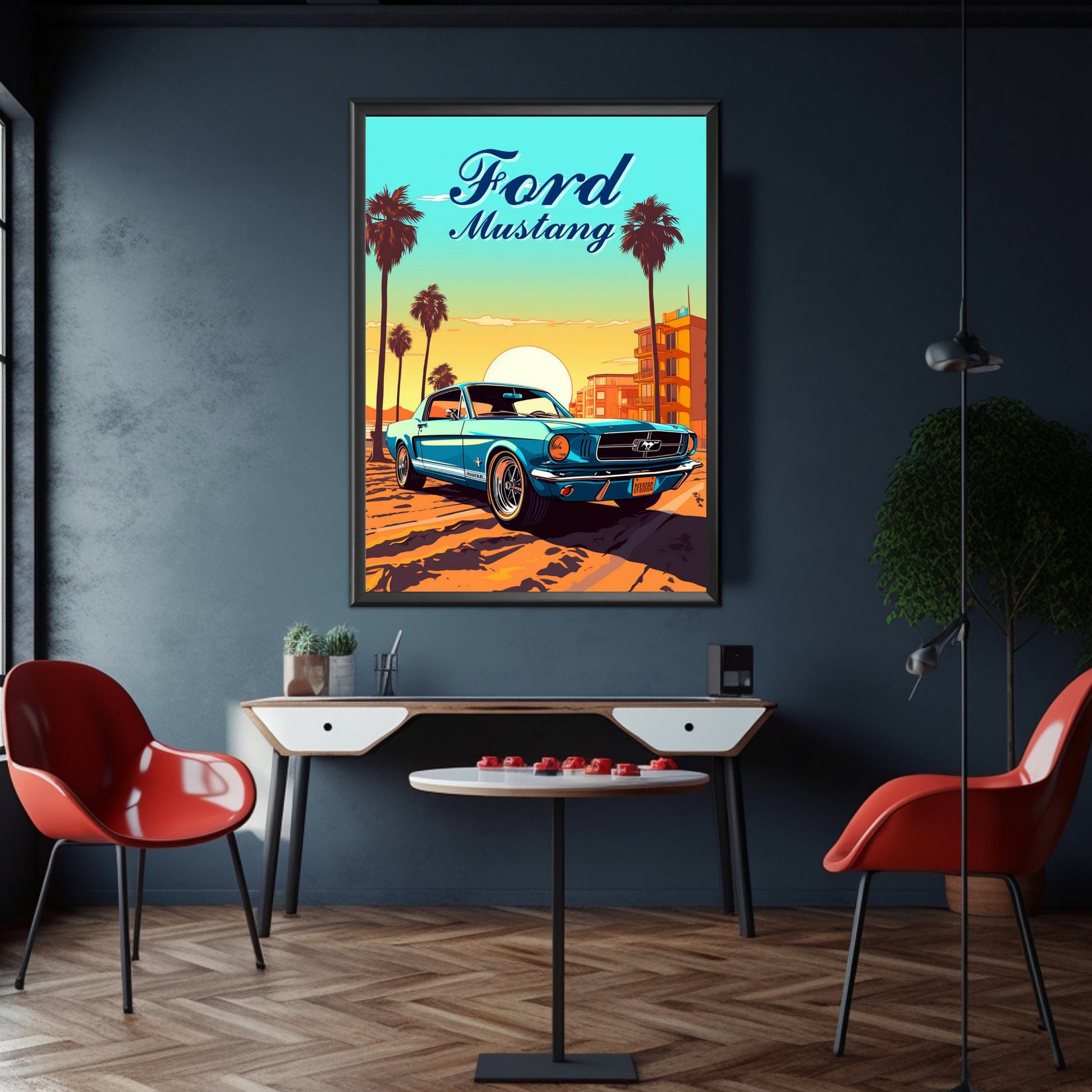 Ford Mustang Poster