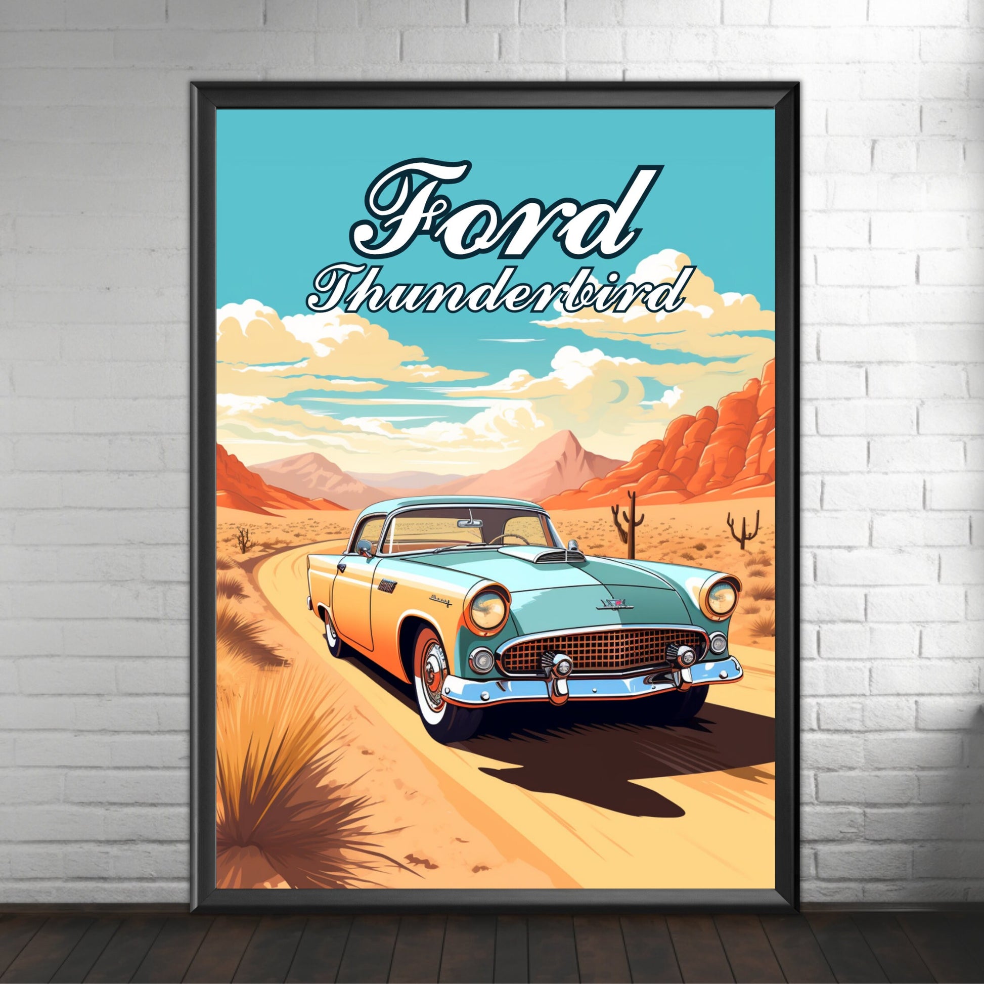 Ford Thunderbird Poster