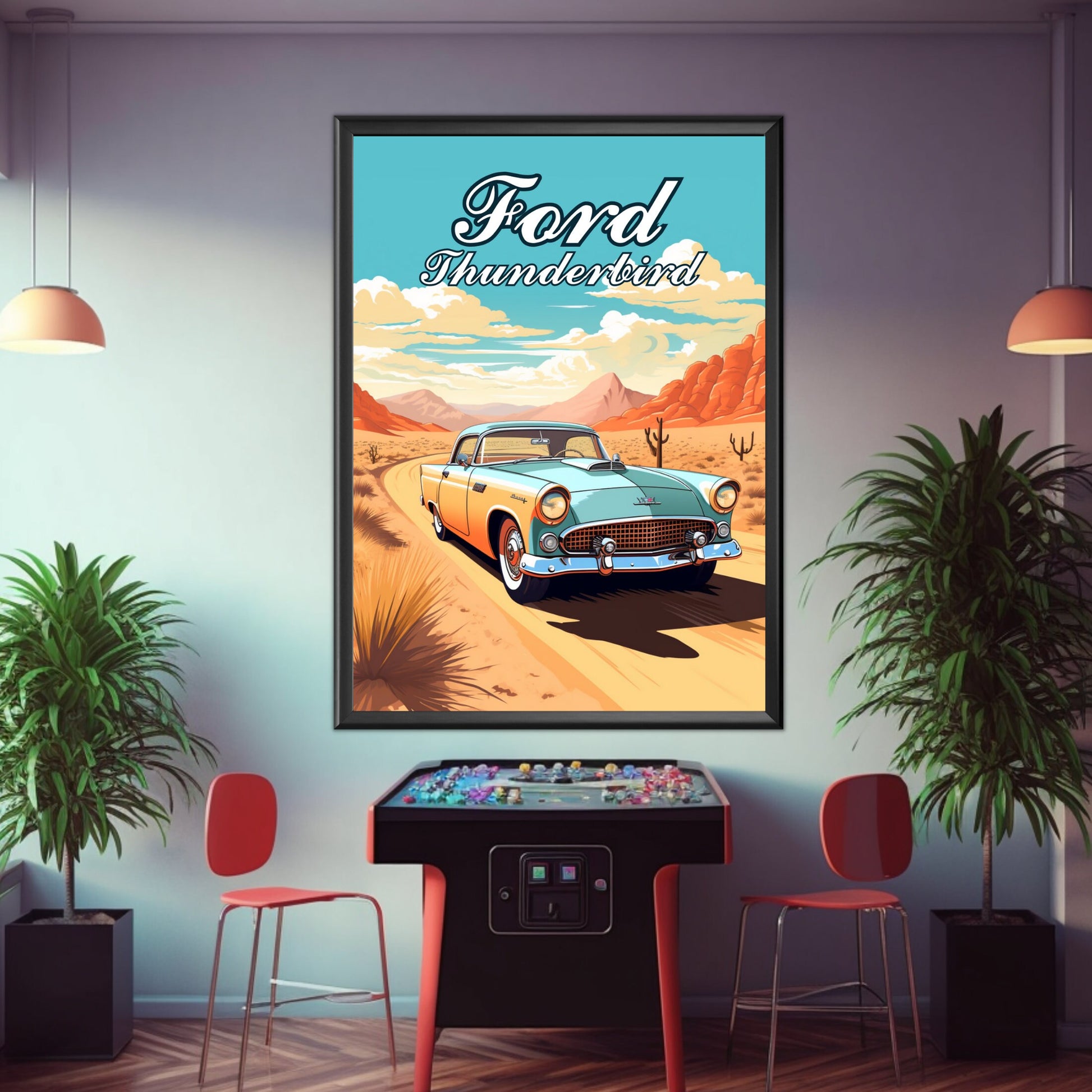 Ford Thunderbird Poster