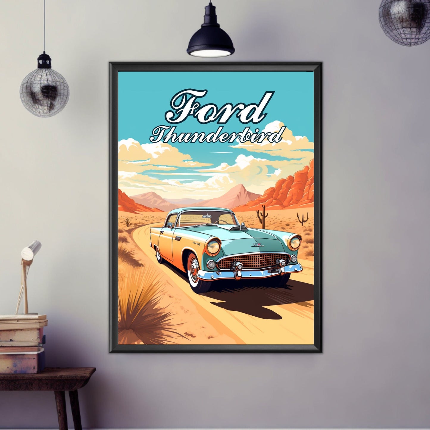 Ford Thunderbird Poster