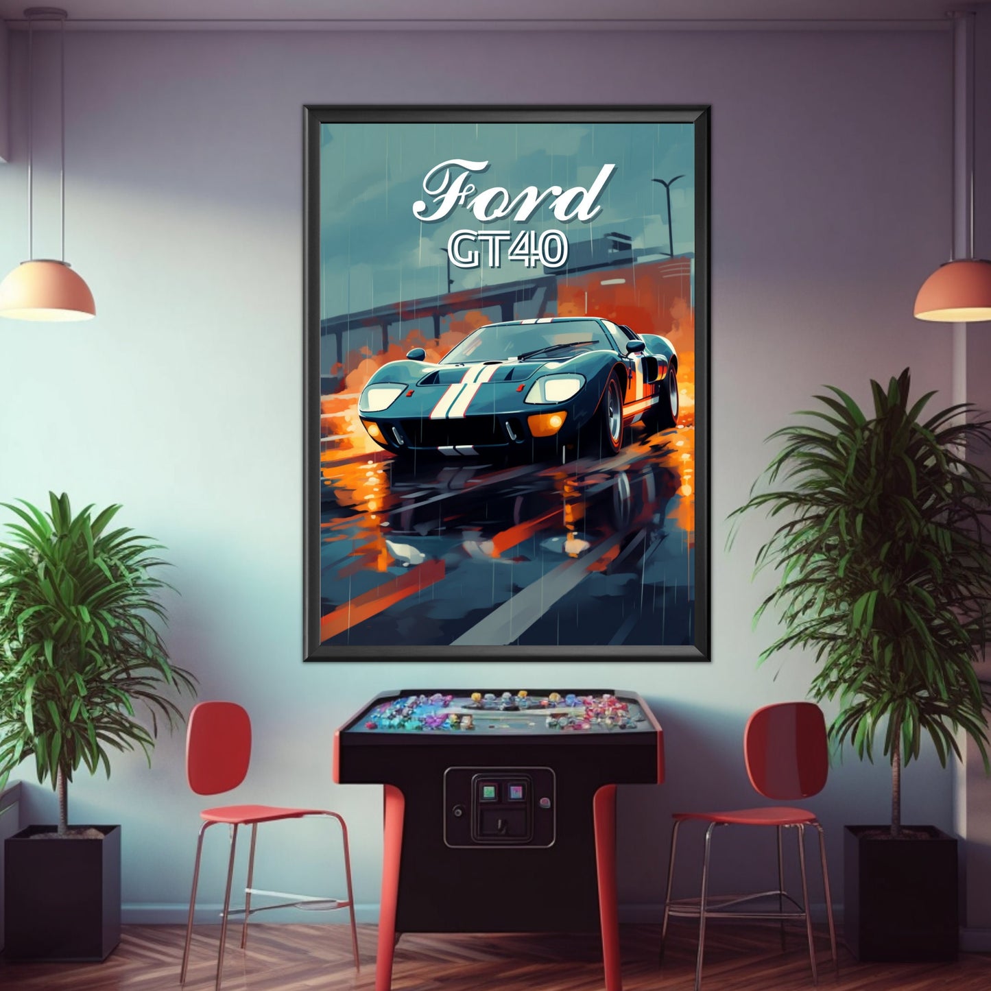 Ford GT40 Poster