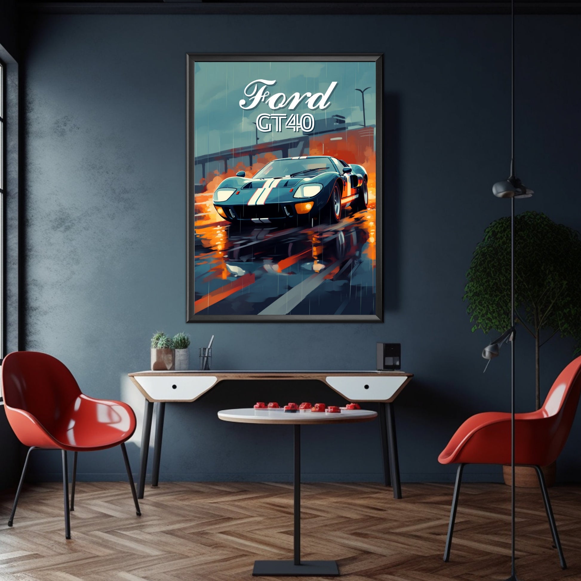 Ford GT40 Poster