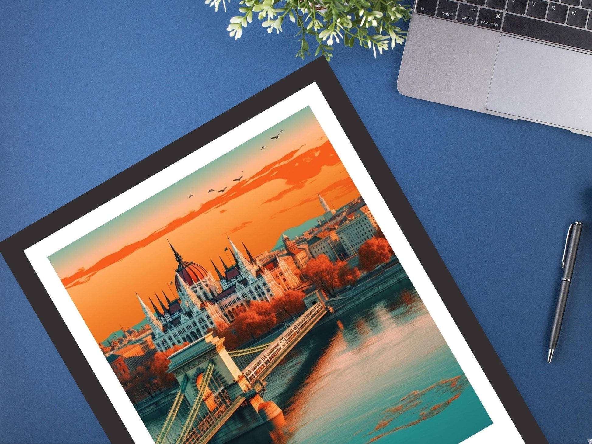 Budapest Print | Budapest Poster| Budapest Wall Art | Budapest Poster | Hungary Illustration | Budapest Home Decor | ID 294