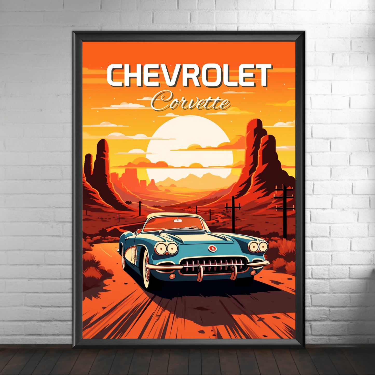 Chevrolet Corvette C1 Print