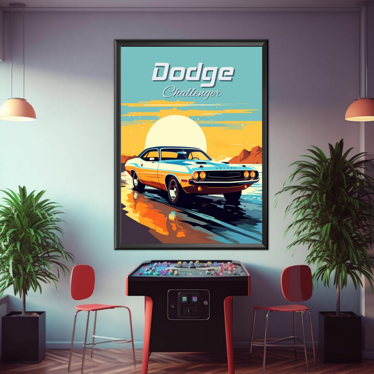 Dodge Challenger Poster