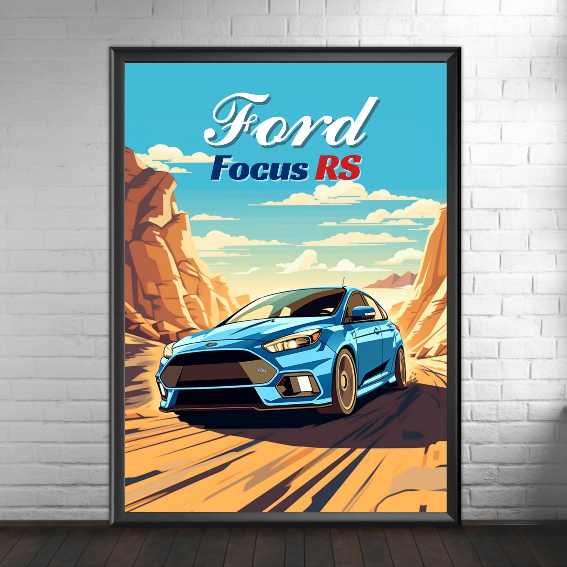 Ford Focus RS Poster