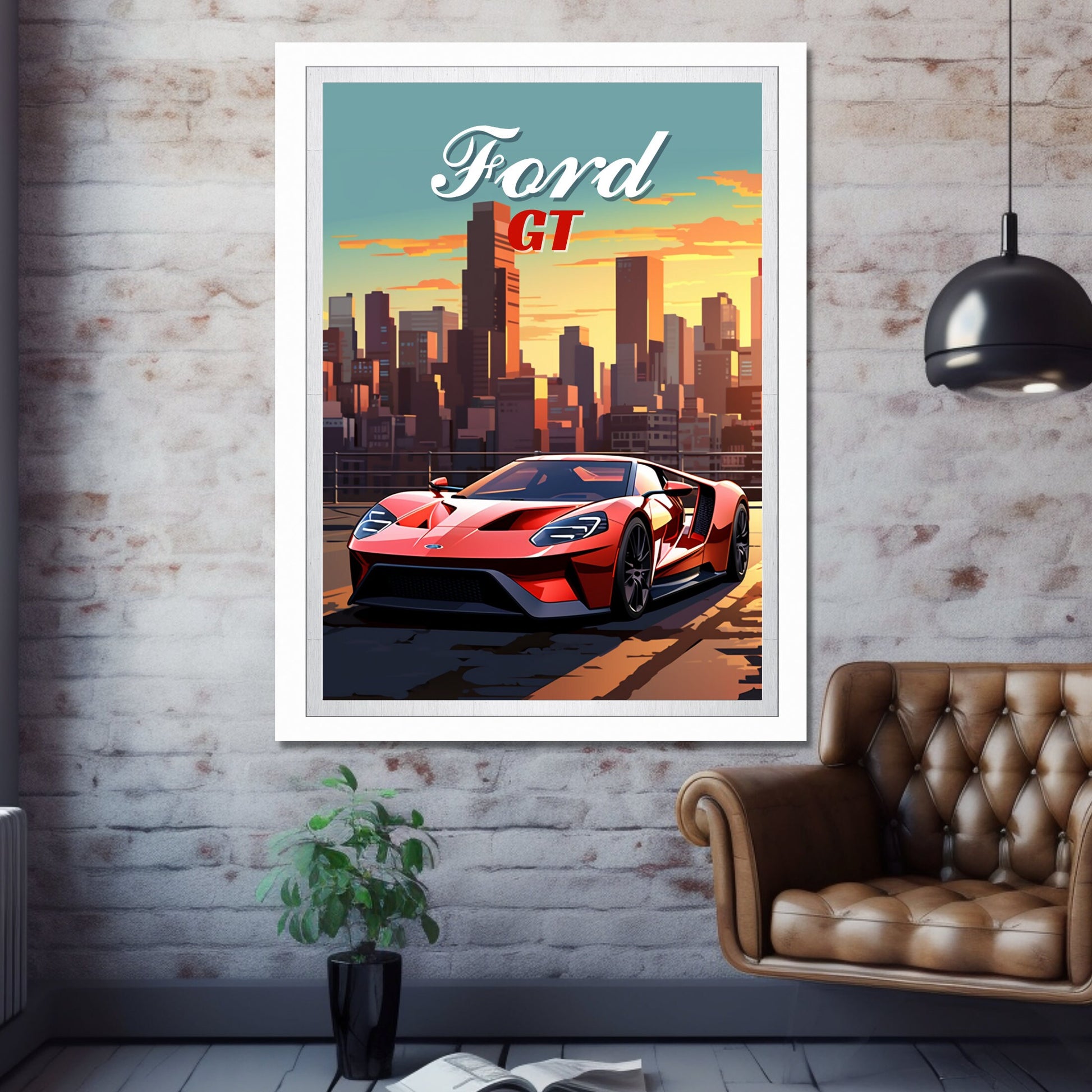 Ford GT Poster