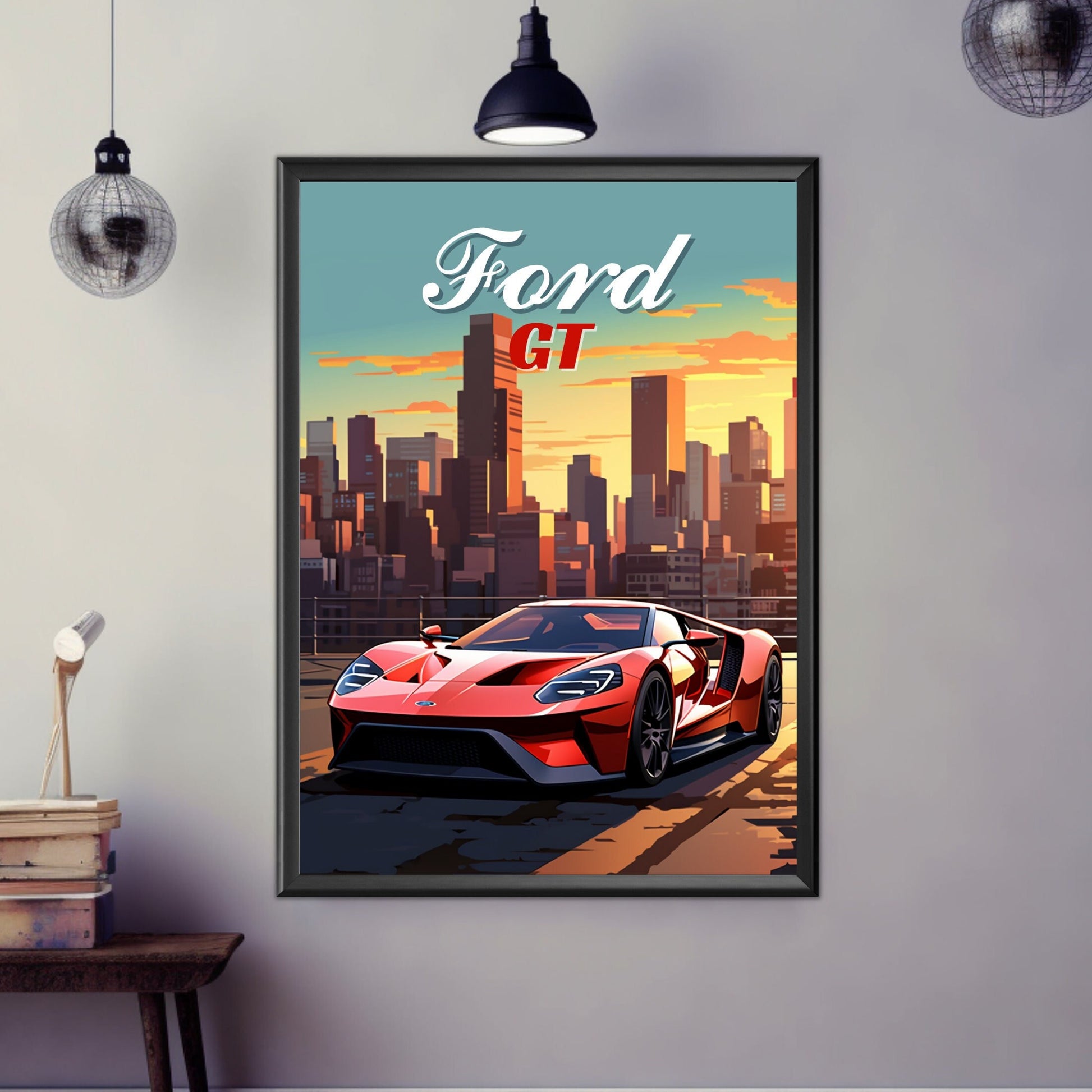 Ford GT Poster