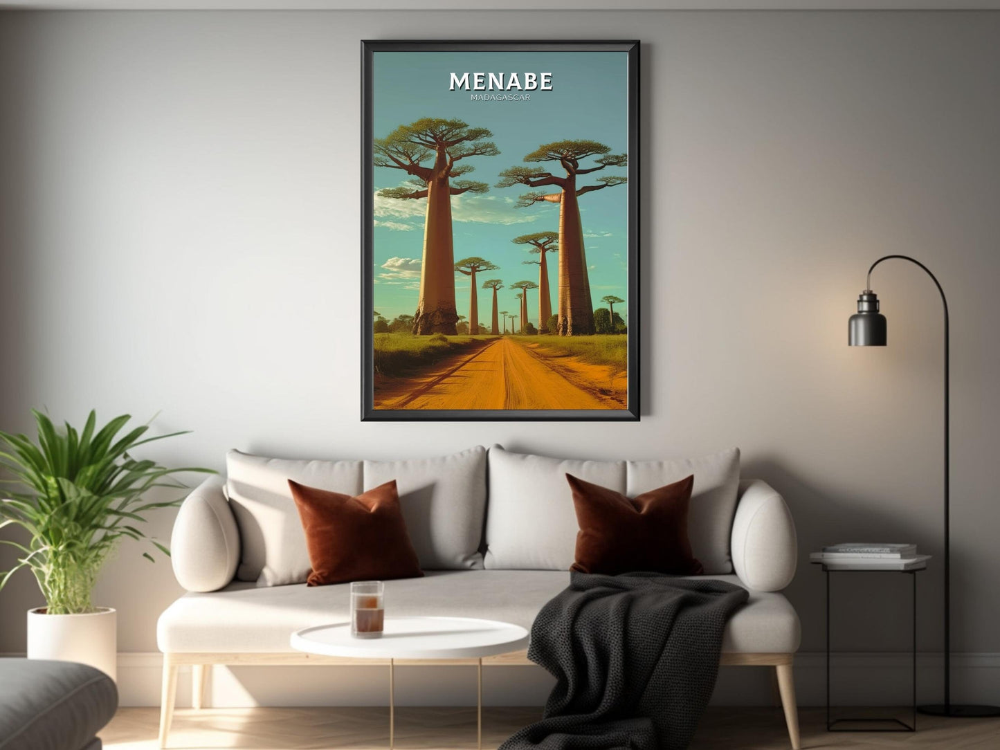 Menabe Travel Print | Menabe Wall Art | Menabe Travel Poster | Africa Poster | Madagascar Travel Print | Menabe Madagascar Art | ID 243