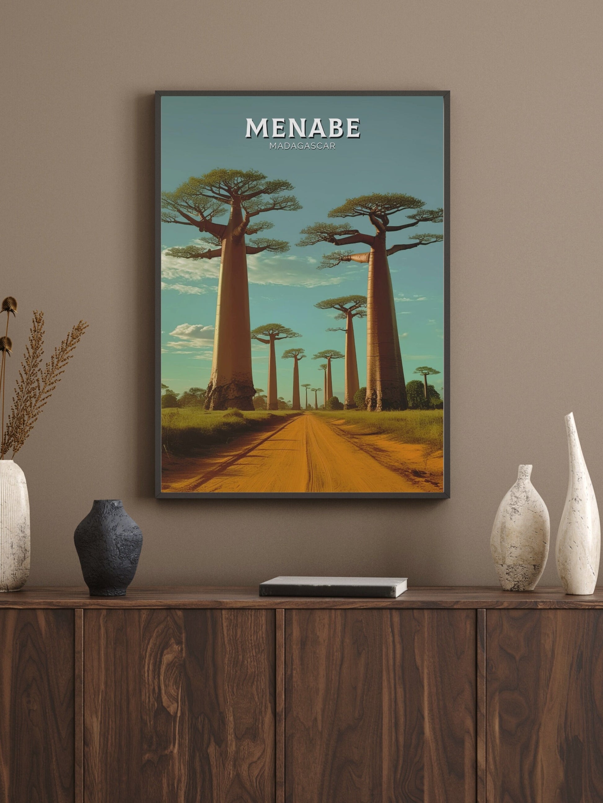 Menabe Travel Print | Menabe Wall Art | Menabe Travel Poster | Africa Poster | Madagascar Travel Print | Menabe Madagascar Art | ID 243